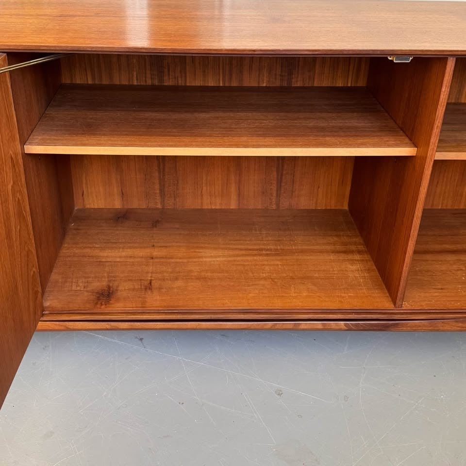 最終値下　FILM Bed side chest 1960s Mid century modern Danish rosewood bed frame king-size double bed