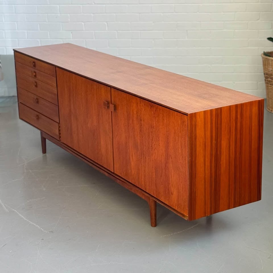 Extra Long Mid-Century G Plan UK Sideboard - Designed by: Ib Kofod